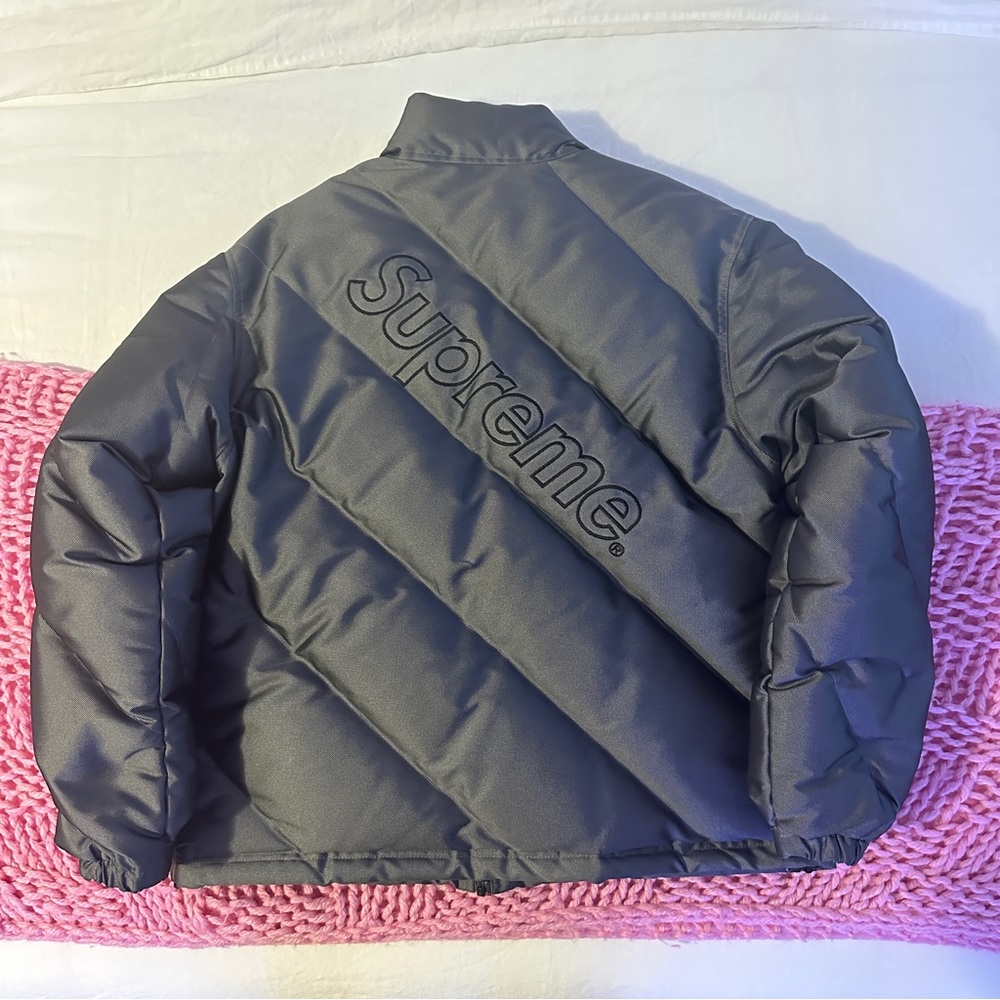 Supreme Chrome Puffer Coat